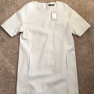 Light gray Zara dress with pockets